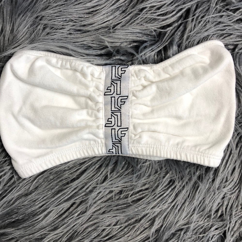 LF The Brand Cinched Tube Top With LF Tape